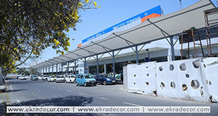 Car Parking Tensile Structure